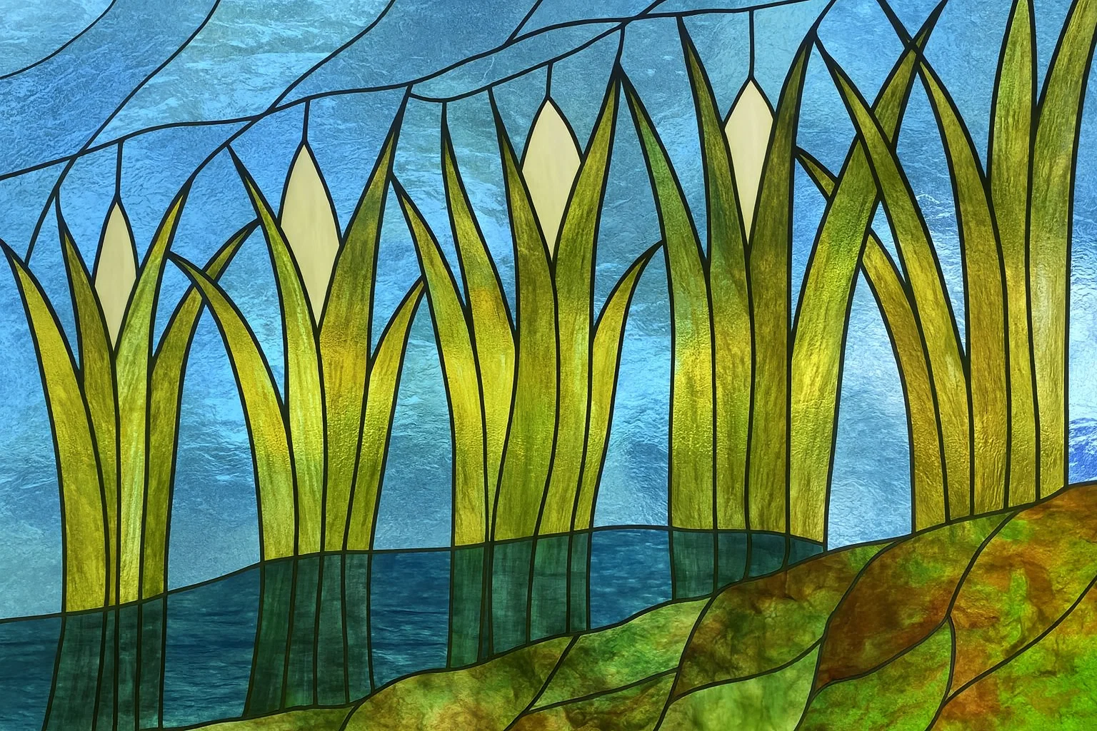 Church stained glass window